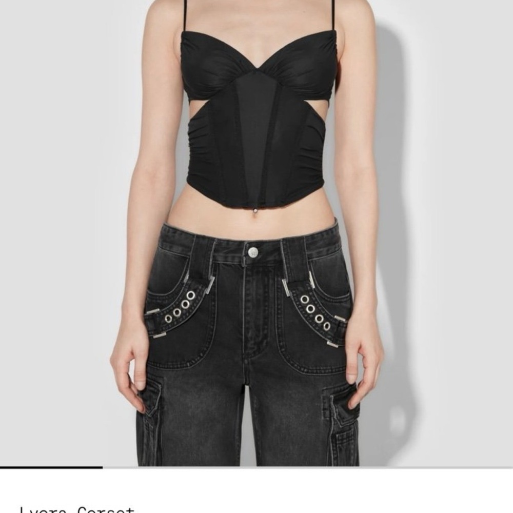 Misbhv corset Black Women's Top